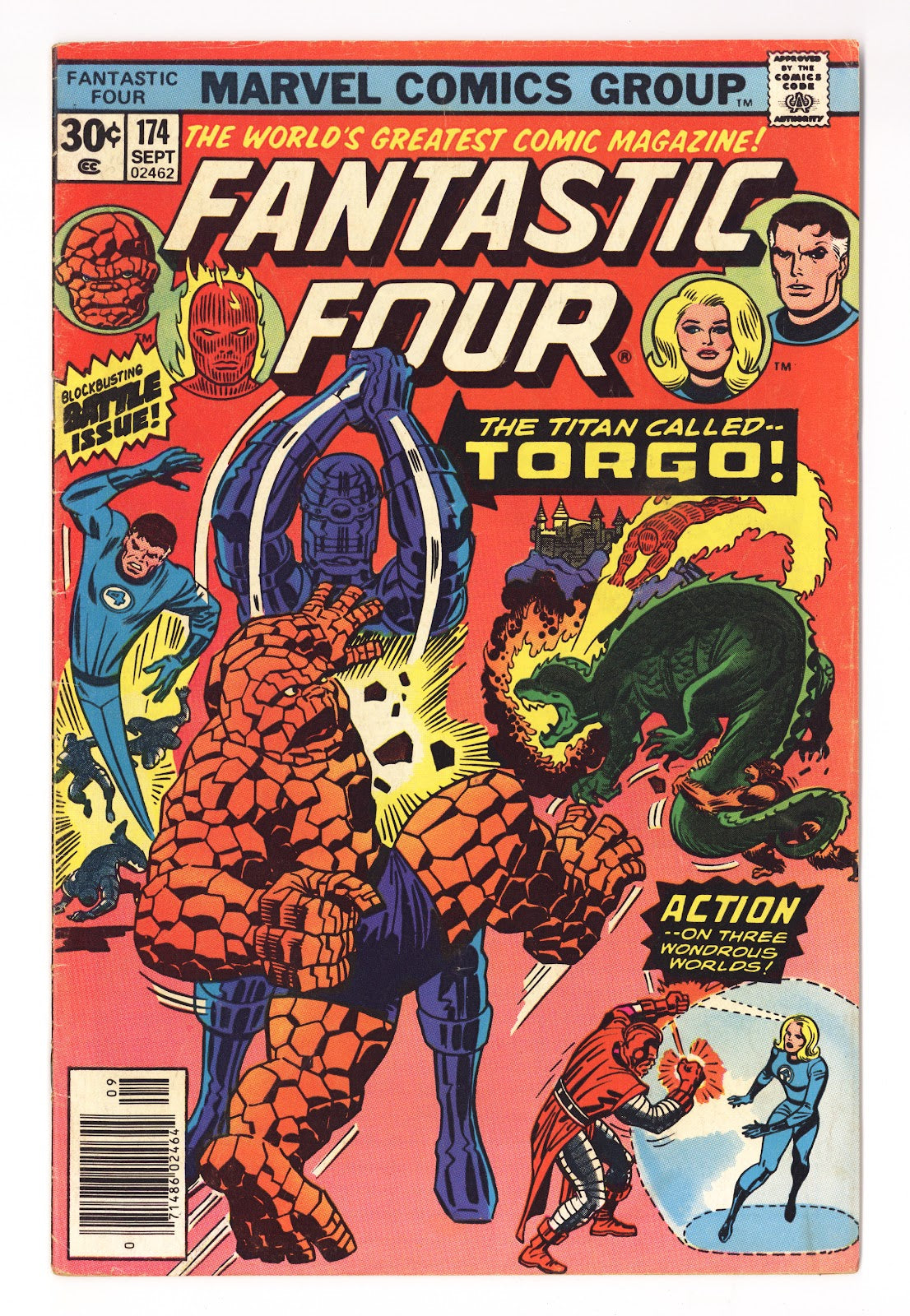 Fantastic Four Vol 1 174 Low Grade (1976) 