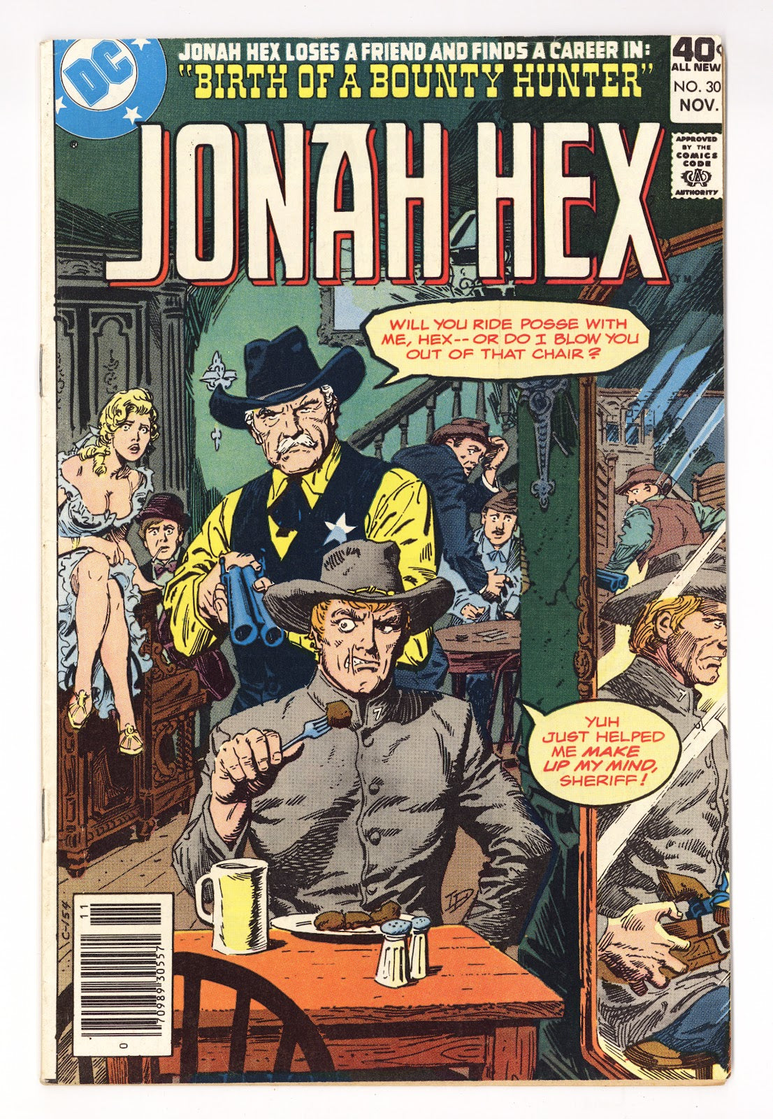 Jonah Hex Vol 1 30  Low Grade   (1979)     