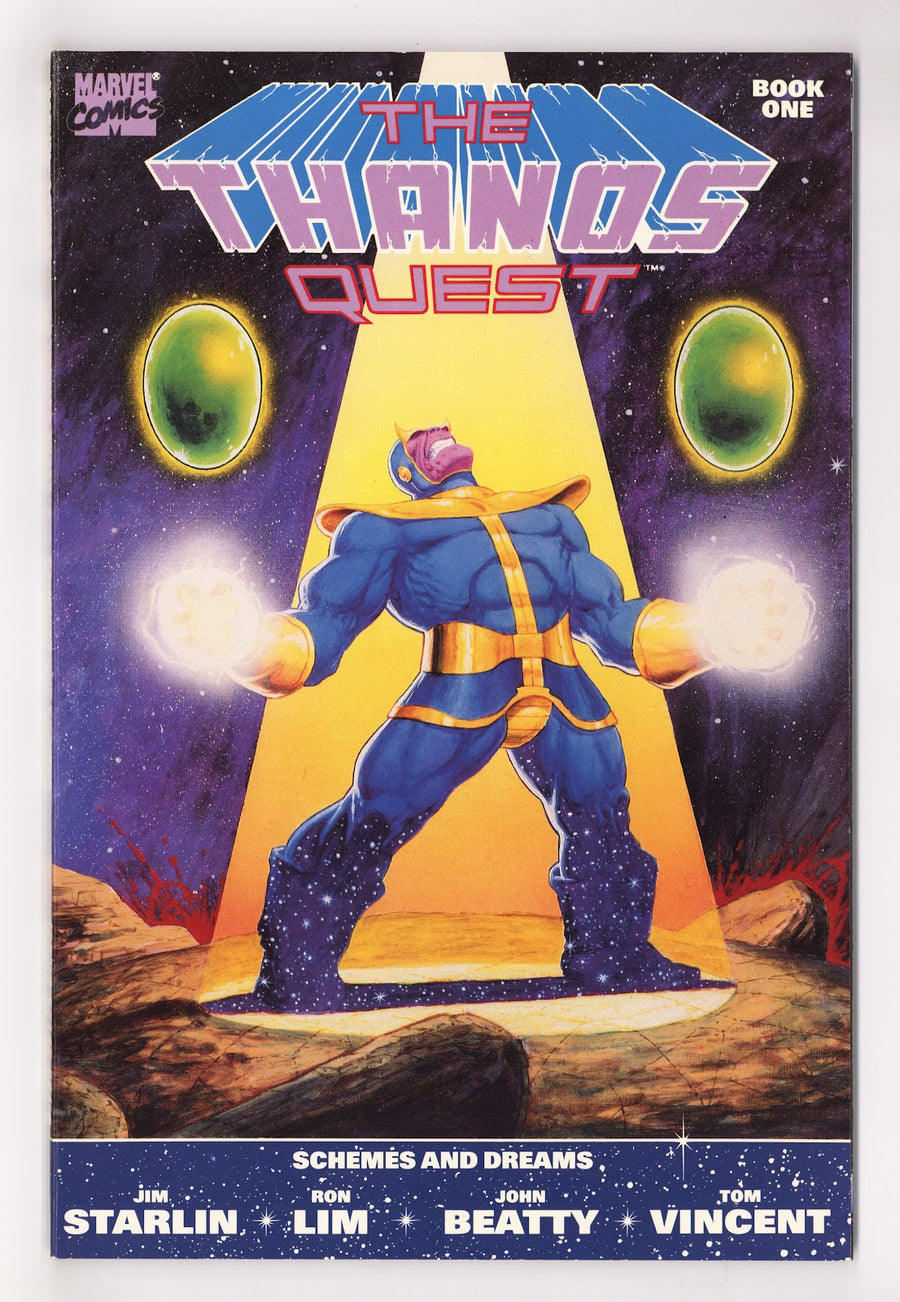 The Thanos Quest Vol 1 1  VF+ (8.5)   (1990)     