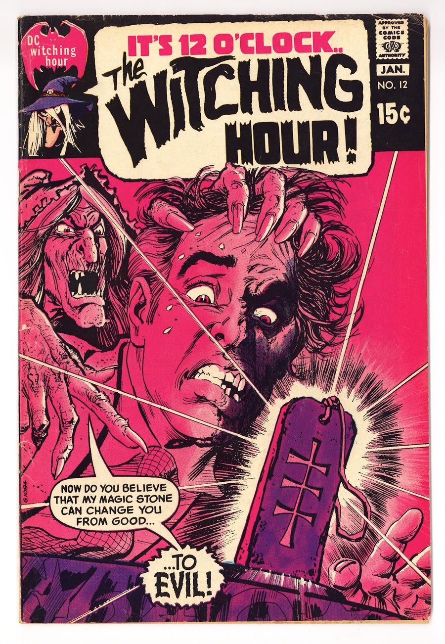 The Witching Hour Vol 1 12  VG/FN (5.0)   (1970)