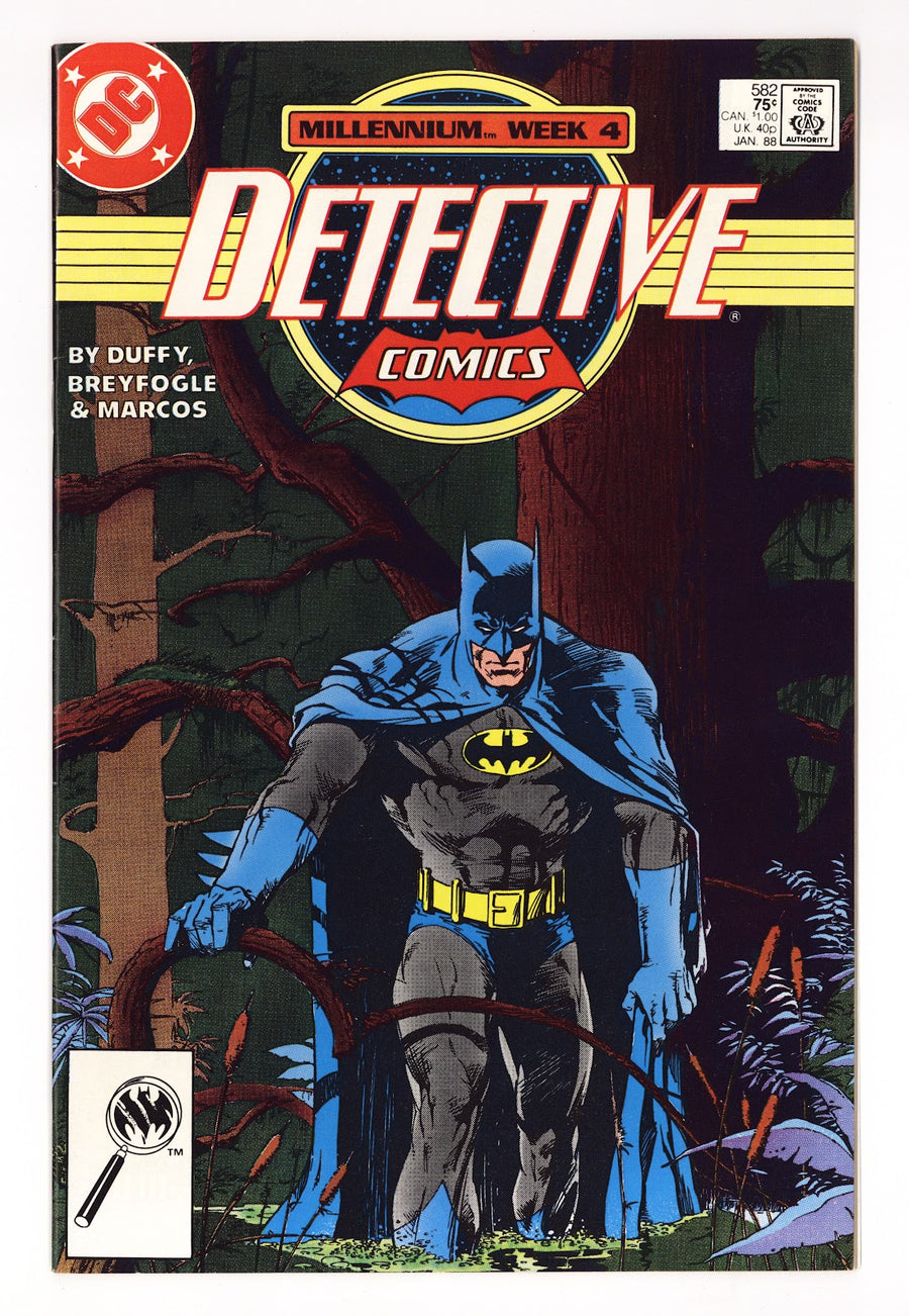 Detective Comics Vol 1 582  Mid Grade   (1988)     