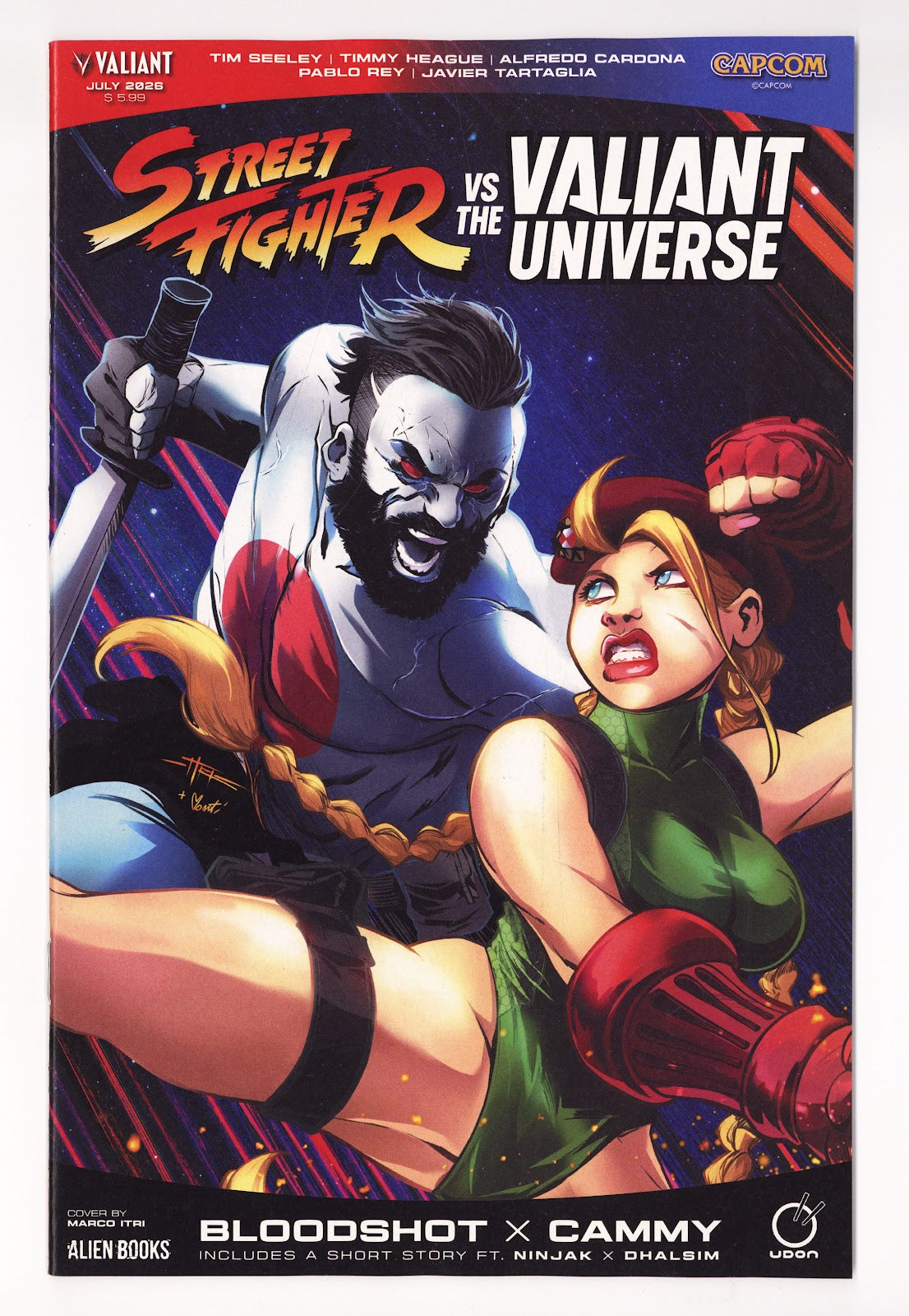 Street Fighter Vs. The Valiant Universe Special  1    (2026)