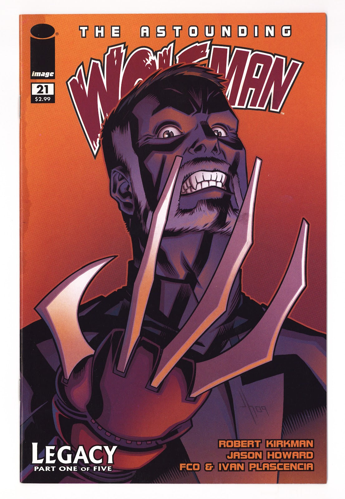 The Astounding Wolf-Man 21 Mid Grade (2010) 