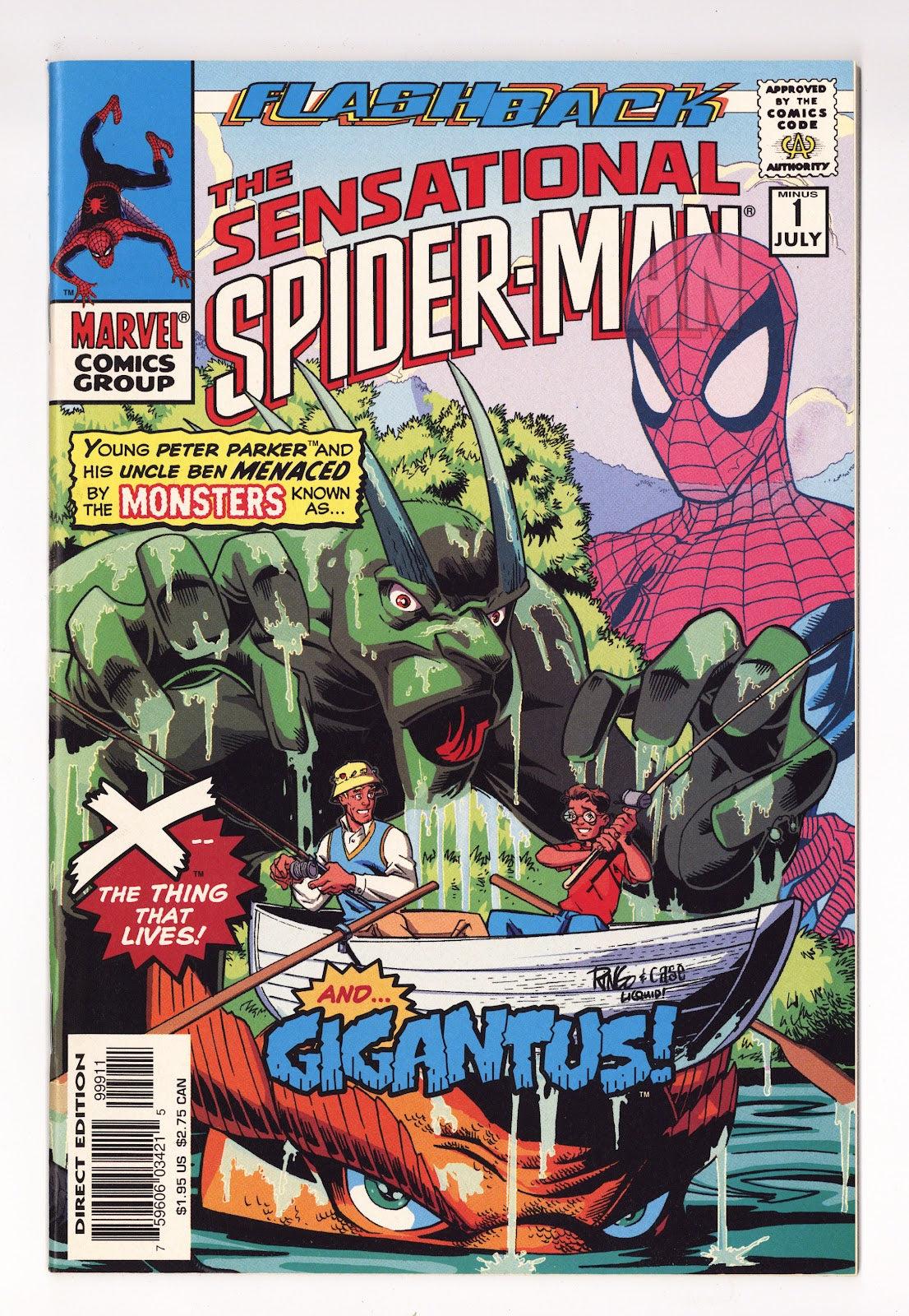 The Sensational Spider-Man Vol 1 -1 High Grade (1997) Direct Edition 