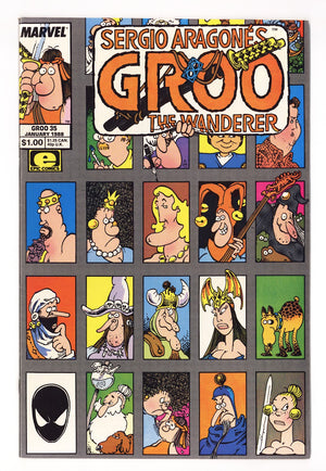 Sergio Aragones Groo the Wanderer Vol 2 35  High Grade   (1988)   Direct