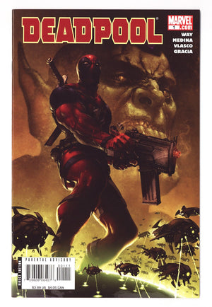 Deadpool Vol 3 1  NM- (9.2)   (2008) Crain Crain  Crain Cover