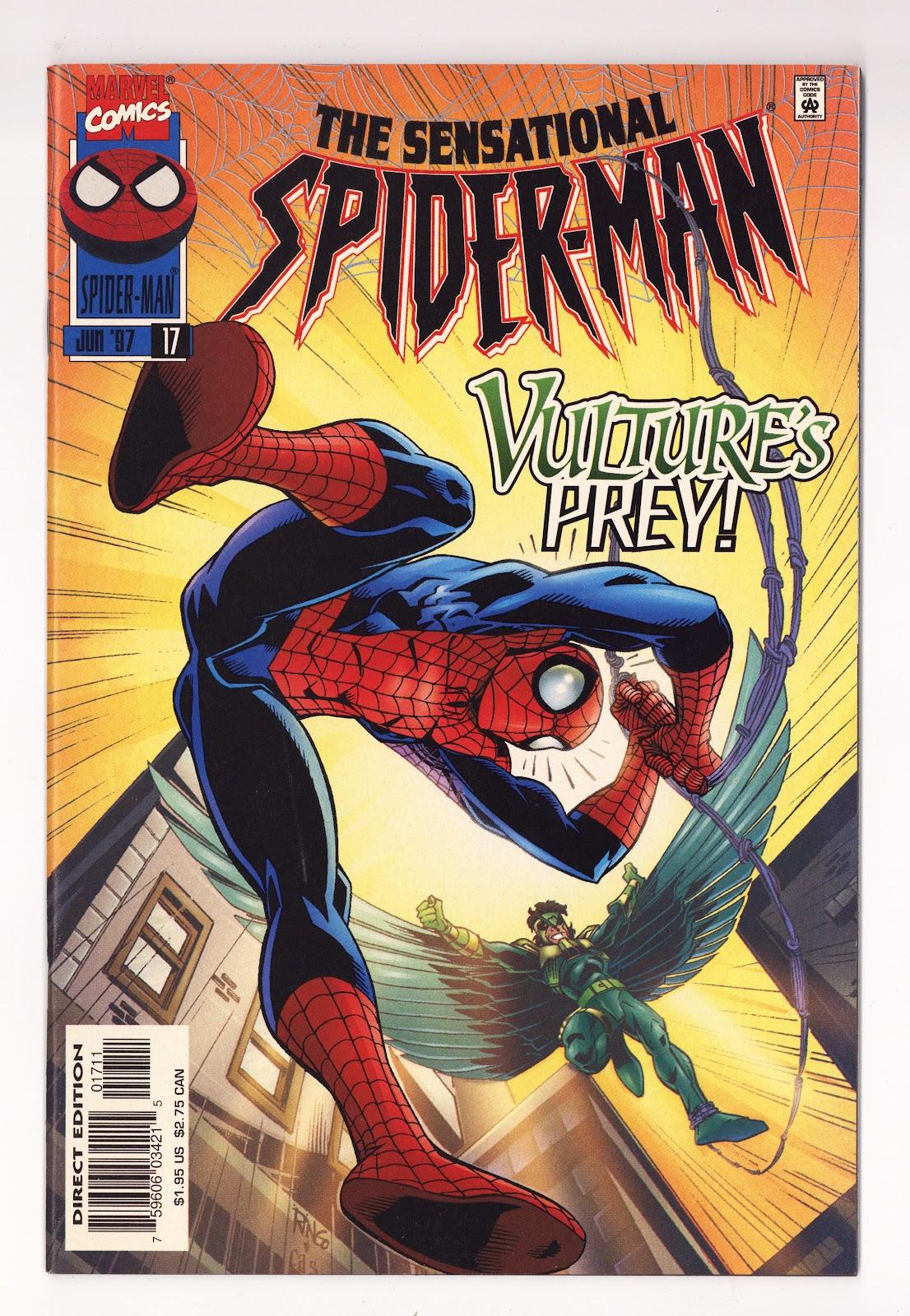 The Sensational Spider-Man Vol 1 17 High Grade (1997) Direct Edition 