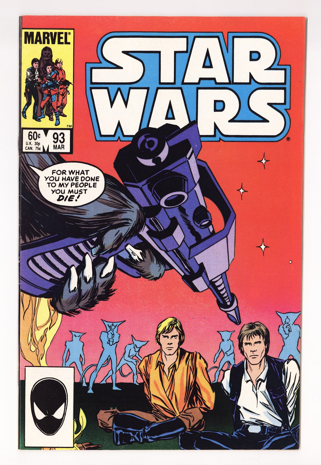 Star Wars Vol 1 93  VF- (7.5)   (1985)     