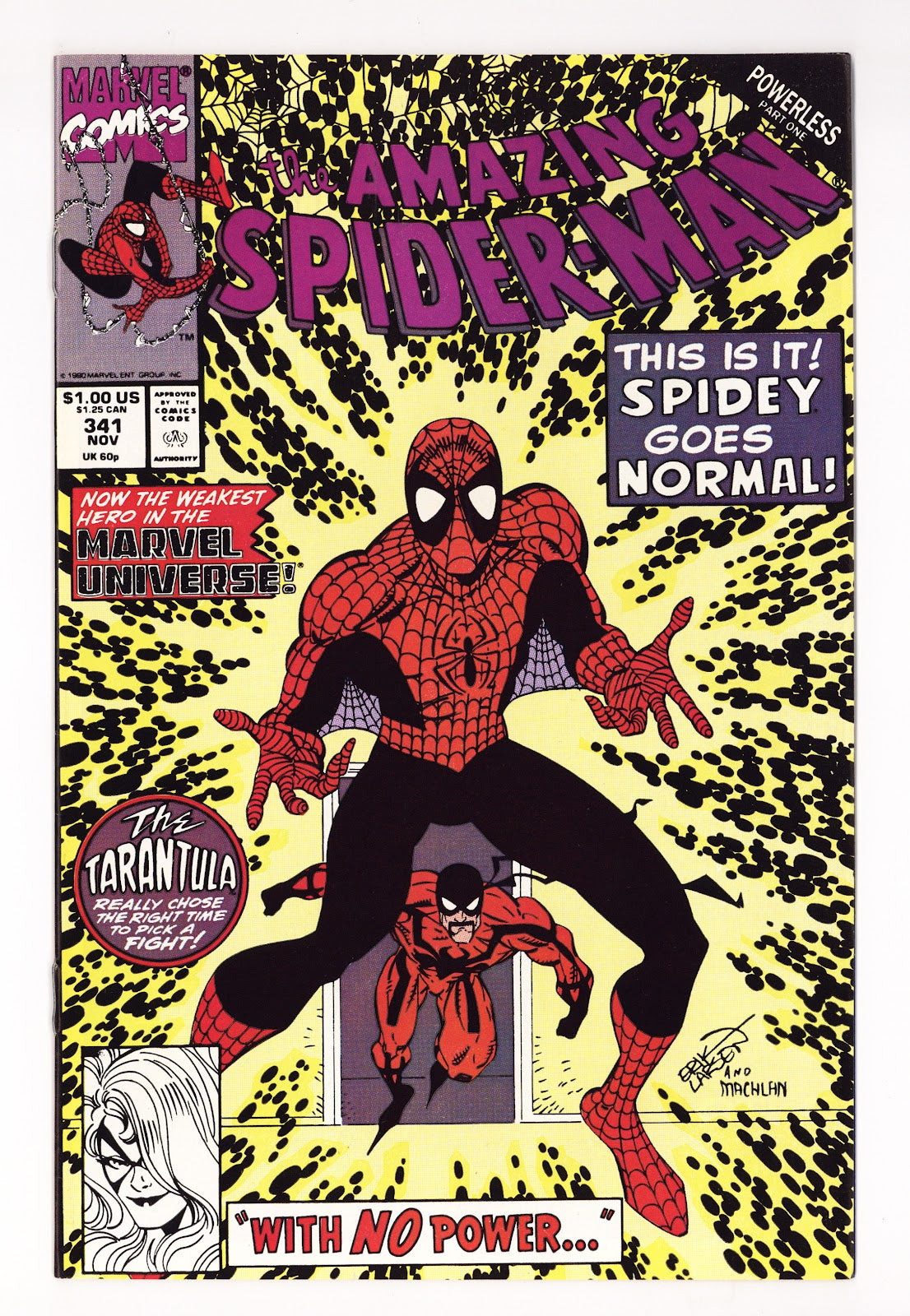 The Amazing Spider-Man Vol 1 341 High Grade (1990)  