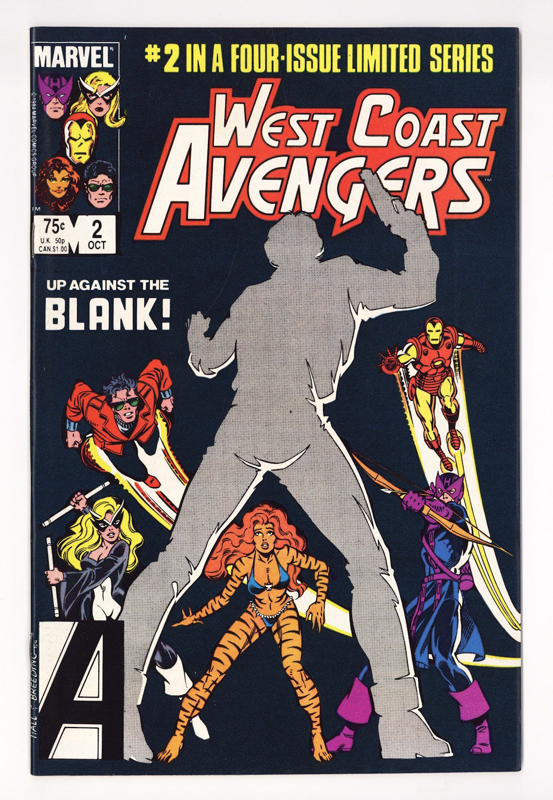 West Coast Avengers Vol 1 2 High Grade (1984) Direct 