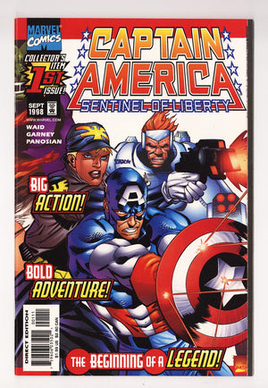 Captain America: Sentinel of Liberty Vol 1 1  High Grade   (1998)   Direct Edition