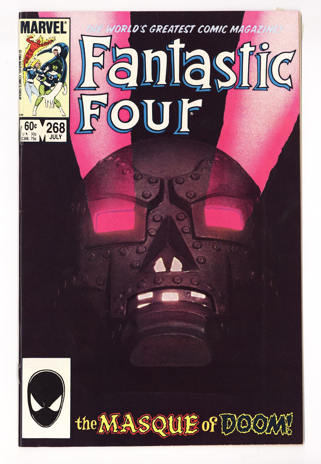 Fantastic Four 268 Mid Grade (1984) Direct 