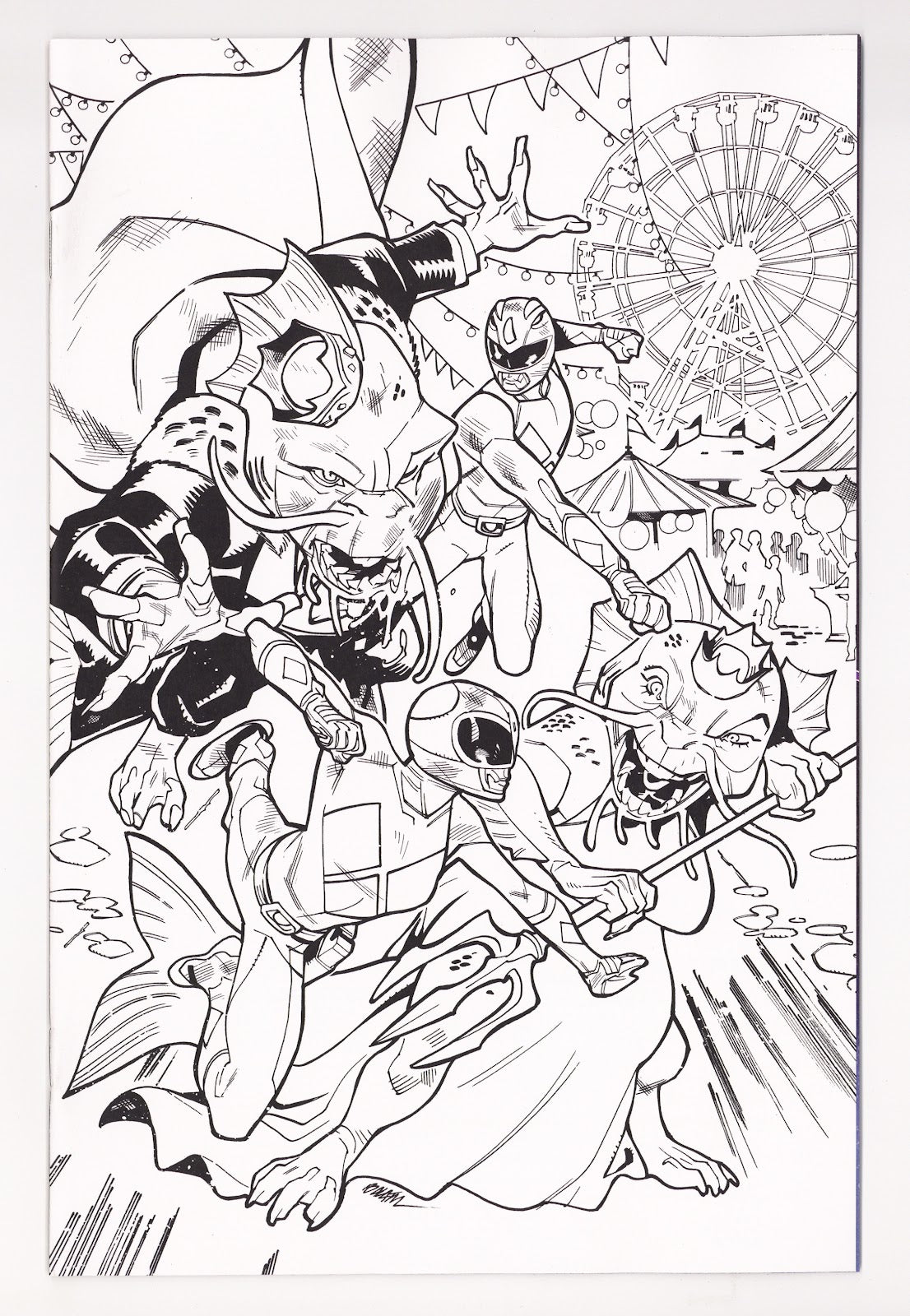 Mighty Morphin Power Rangers #4 NM- (9.2) (2026) Full Art Incentive