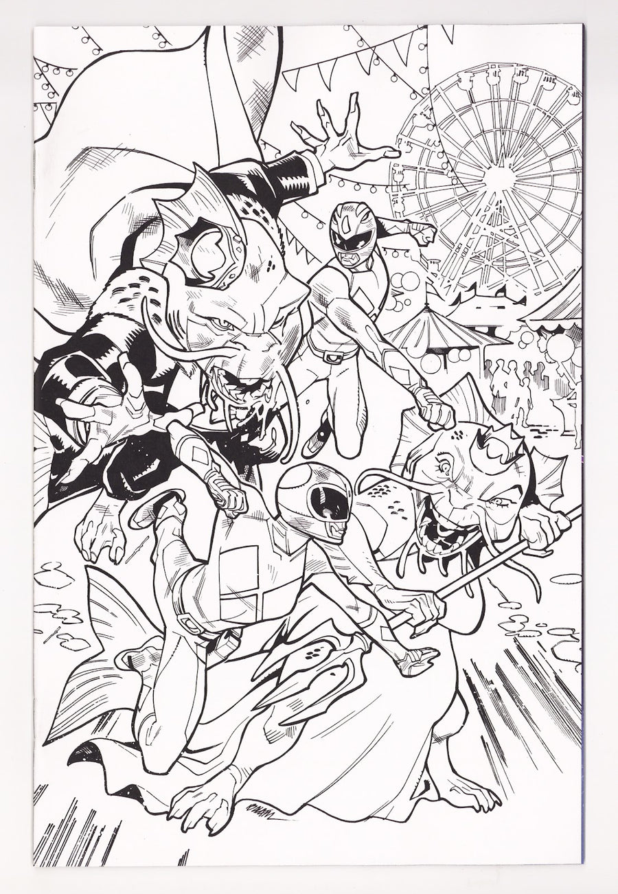 Mighty Morphin Power Rangers #4 NM- (9.2) (2026) Full Art Incentive