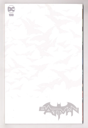 Batman Vol 3 100 High Grade (2020) Blank Bats Variant Cover