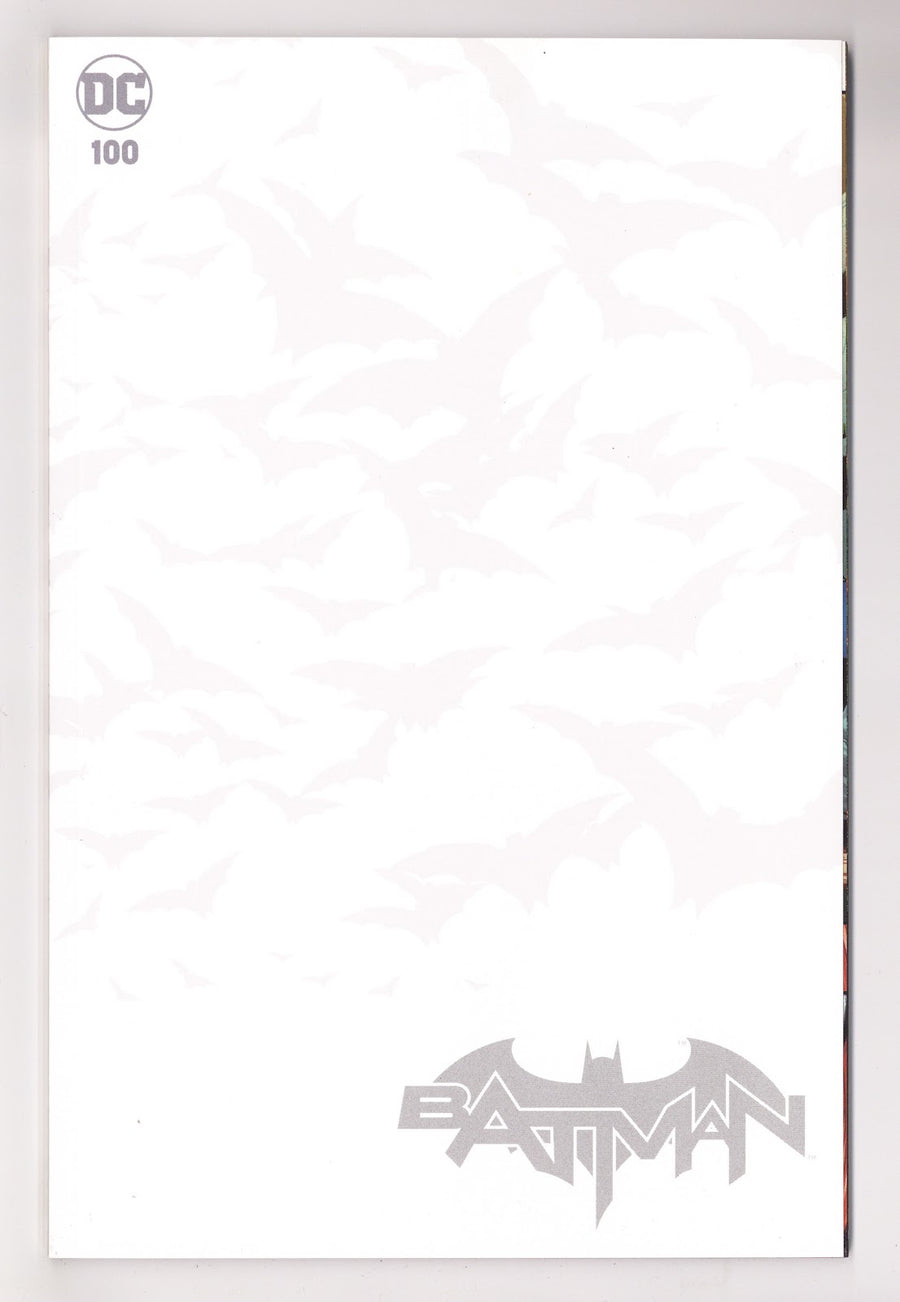 Batman Vol 3 100 High Grade (2020) Blank Bats Variant Cover 