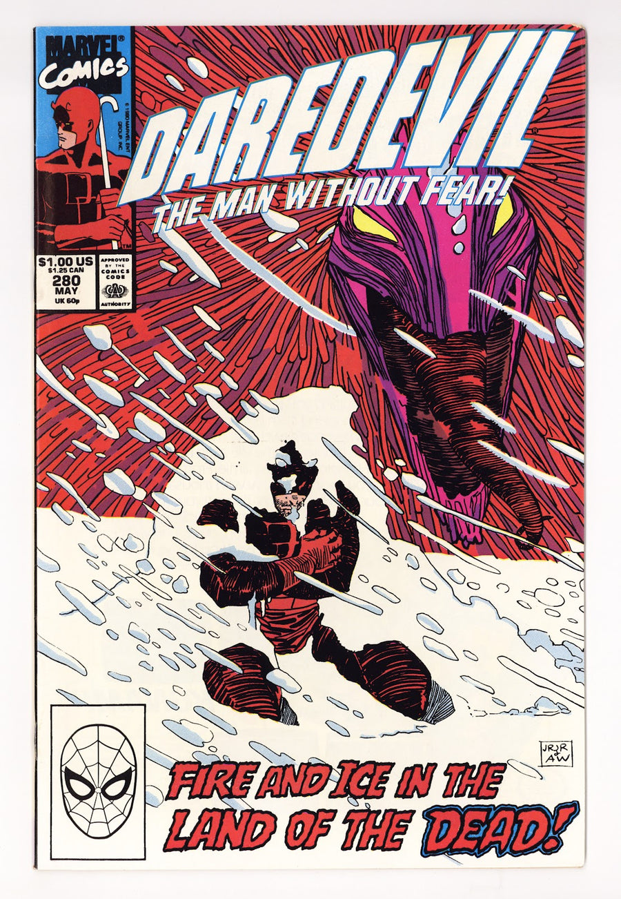 Daredevil Vol 1 280  Mid Grade   (1990)     