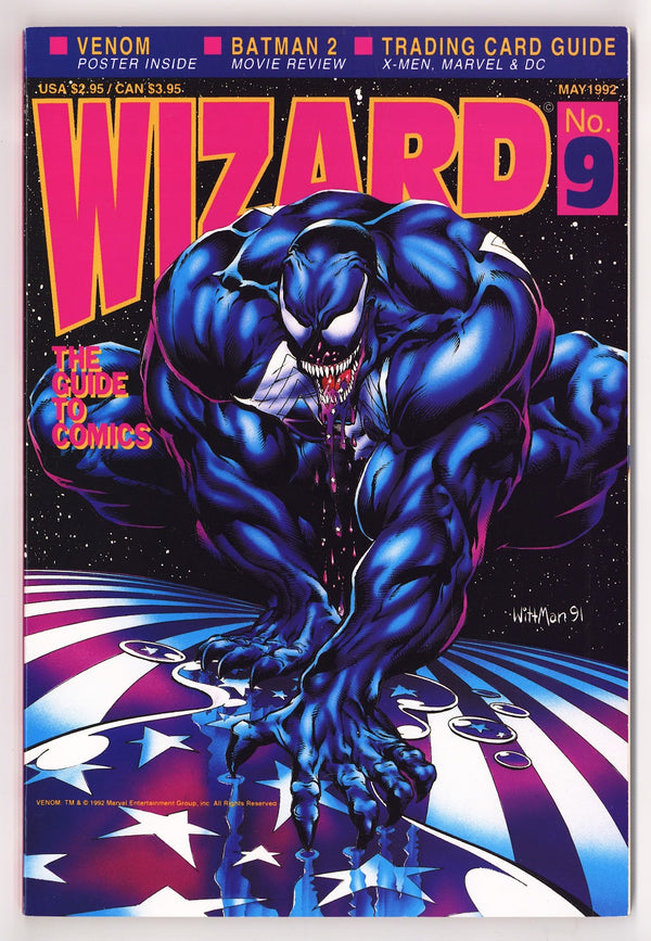Wizard: The Comics Magazine 9 VF/NM (9.0) (1992)