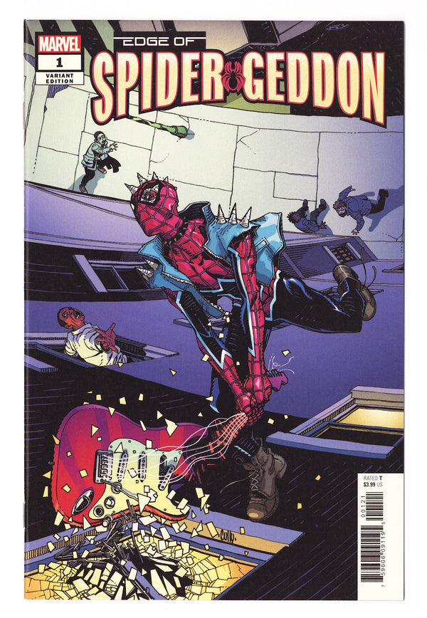 Edge of Spider-Geddon   1  VF/NM (9.0)   (2018) Hamner   Variant