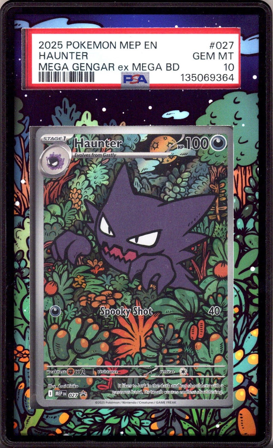 Pokemon Mega Gengar Battle Deck Haunter PSA 10 (2025)