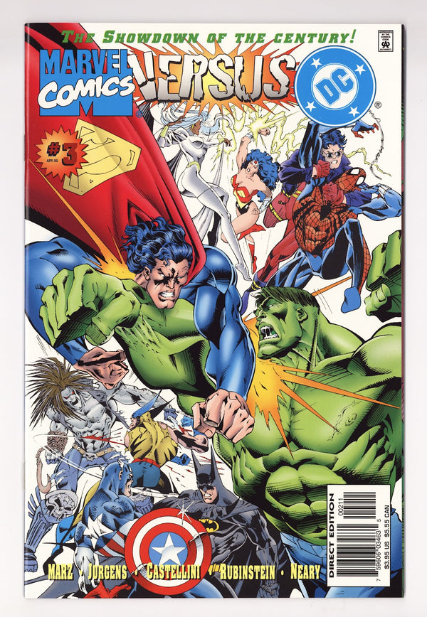 Marvel versus DC / DC versus Marvel   3  High Grade   (1996)