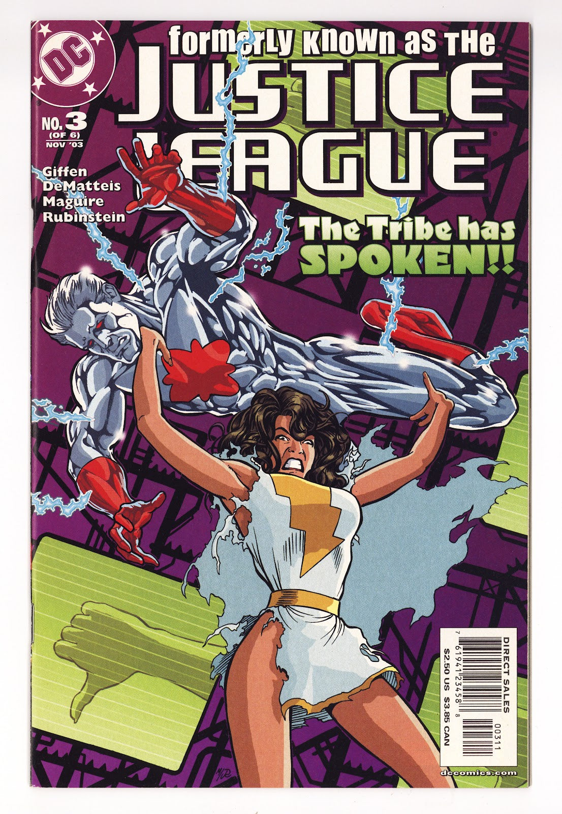 Formerly Known as the Justice League 3 High Grade (2003) 