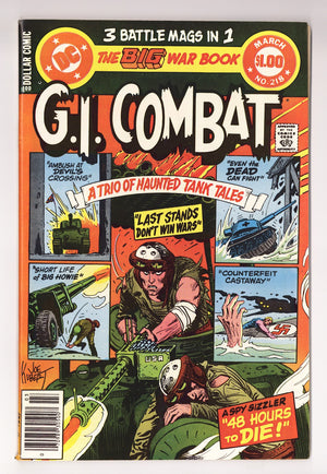 G.I. Combat Vol 1 218  Mid Grade   (1980)