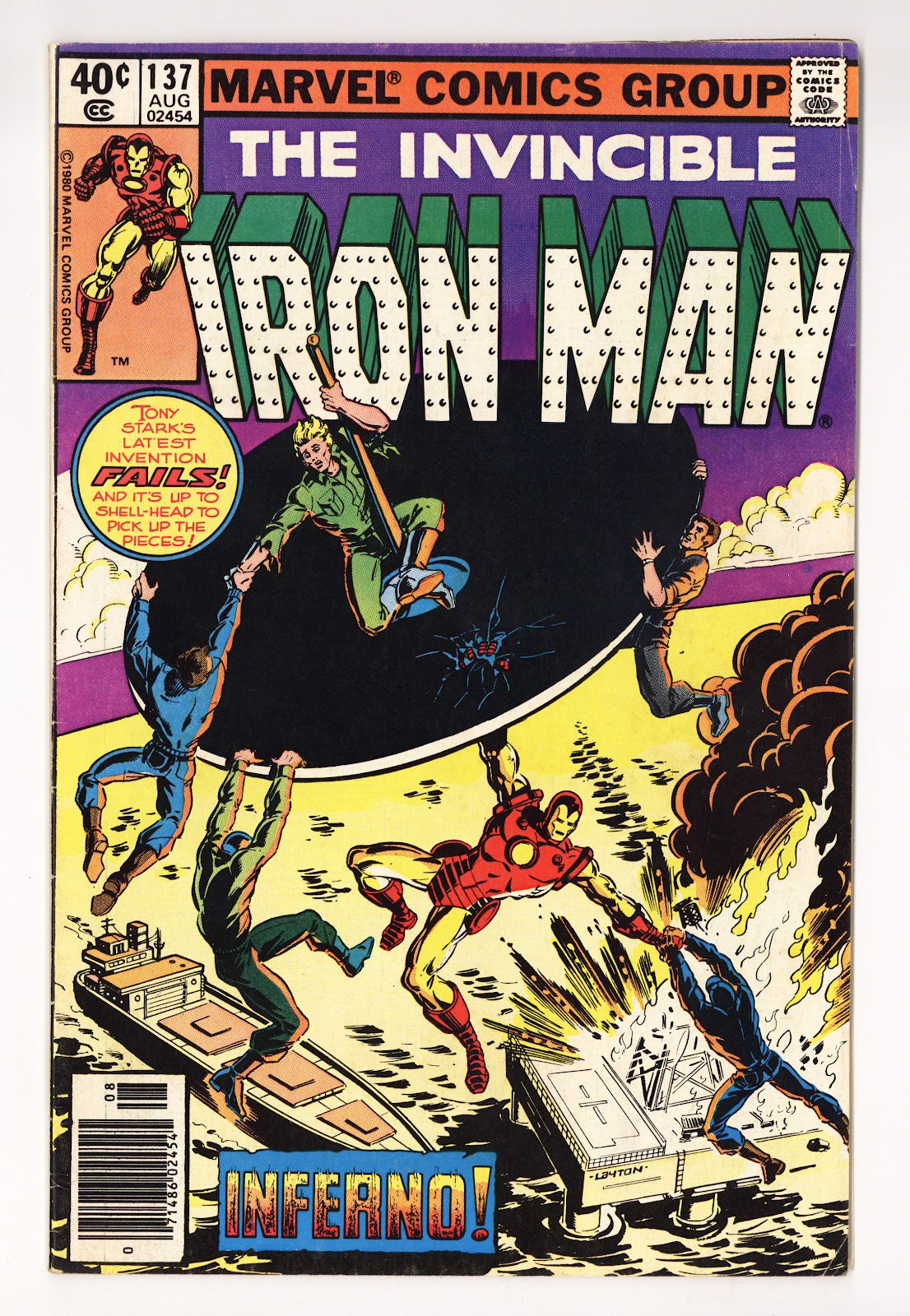 Iron Man Vol 1 137  Mid Grade   (1980)   Newsstand