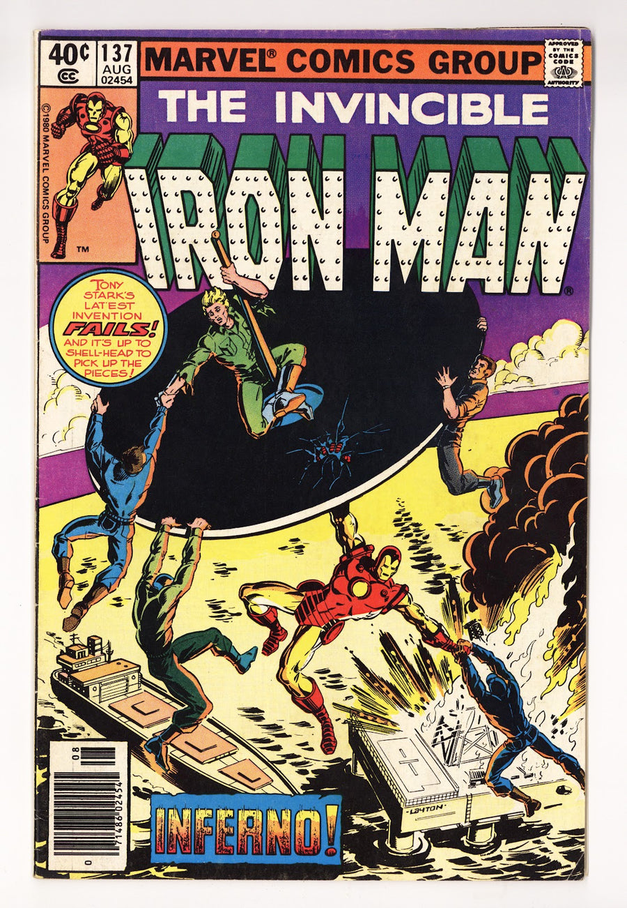 Iron Man Vol 1 137  Mid Grade   (1980)   Newsstand