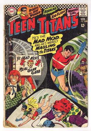 Teen Titans Vol 1 7 GD+ (2.5) (1967)