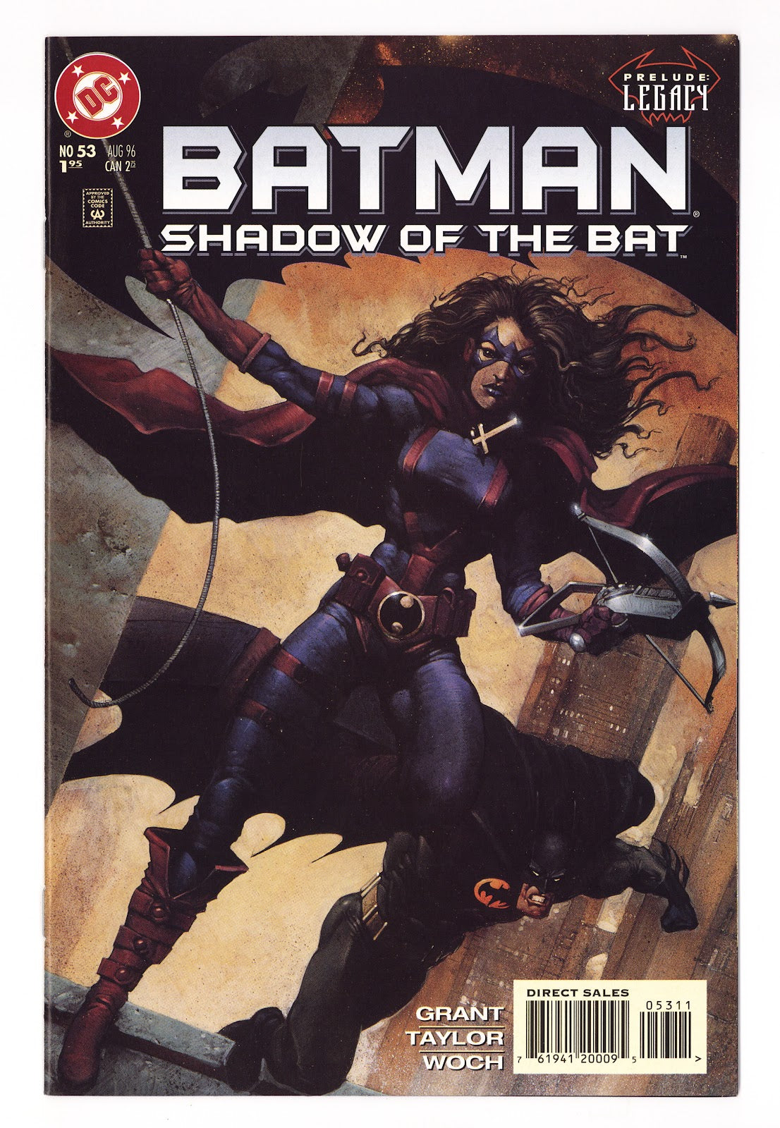 Batman: Shadow of the Bat   53  High Grade   (1996)   Direct Sales  