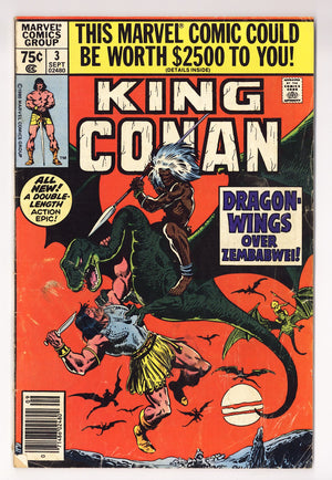 Giant-Size Conan   3  Very Low Grade   (1975)