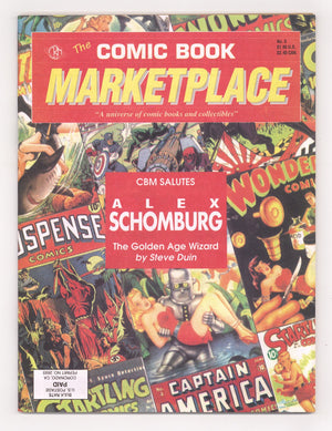 Comic Book Marketplace Vol 1 5 VF (8.0) (1991)