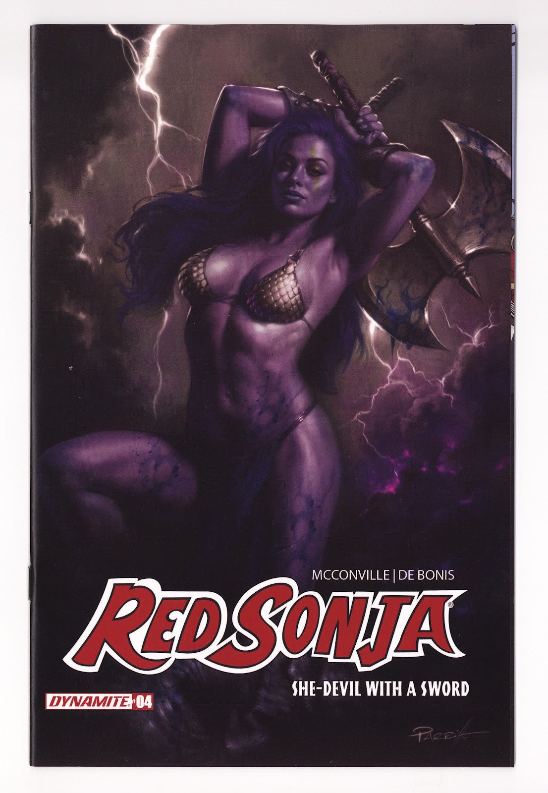 Red Sonja She Devil With a Sword 4 Parrillo Ultraviolet Variant (2026)