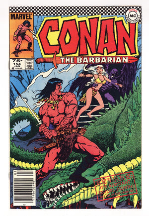 Conan the Barbarian Vol 1 154  Mid Grade   (1984)   Canadian Price Variant