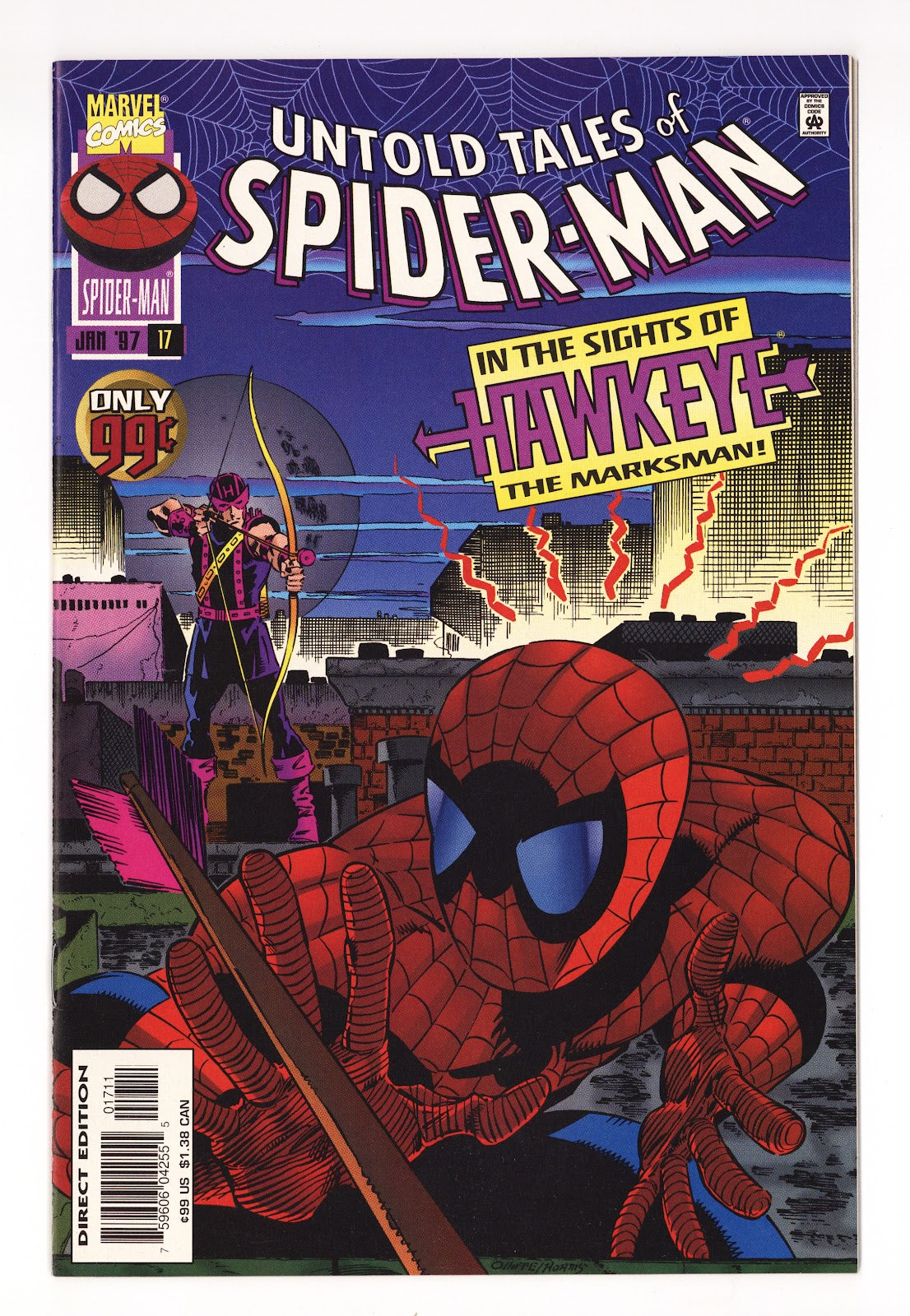Untold Tales of Spider-Man 17 High Grade (1997) 