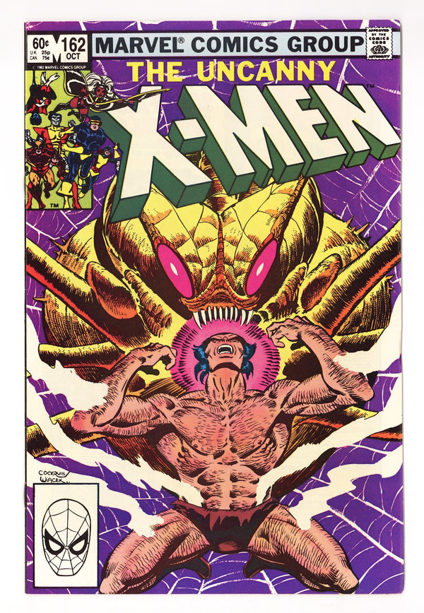 The Uncanny X-Men Vol 1 162  VF/NM (9.0)   (1982)