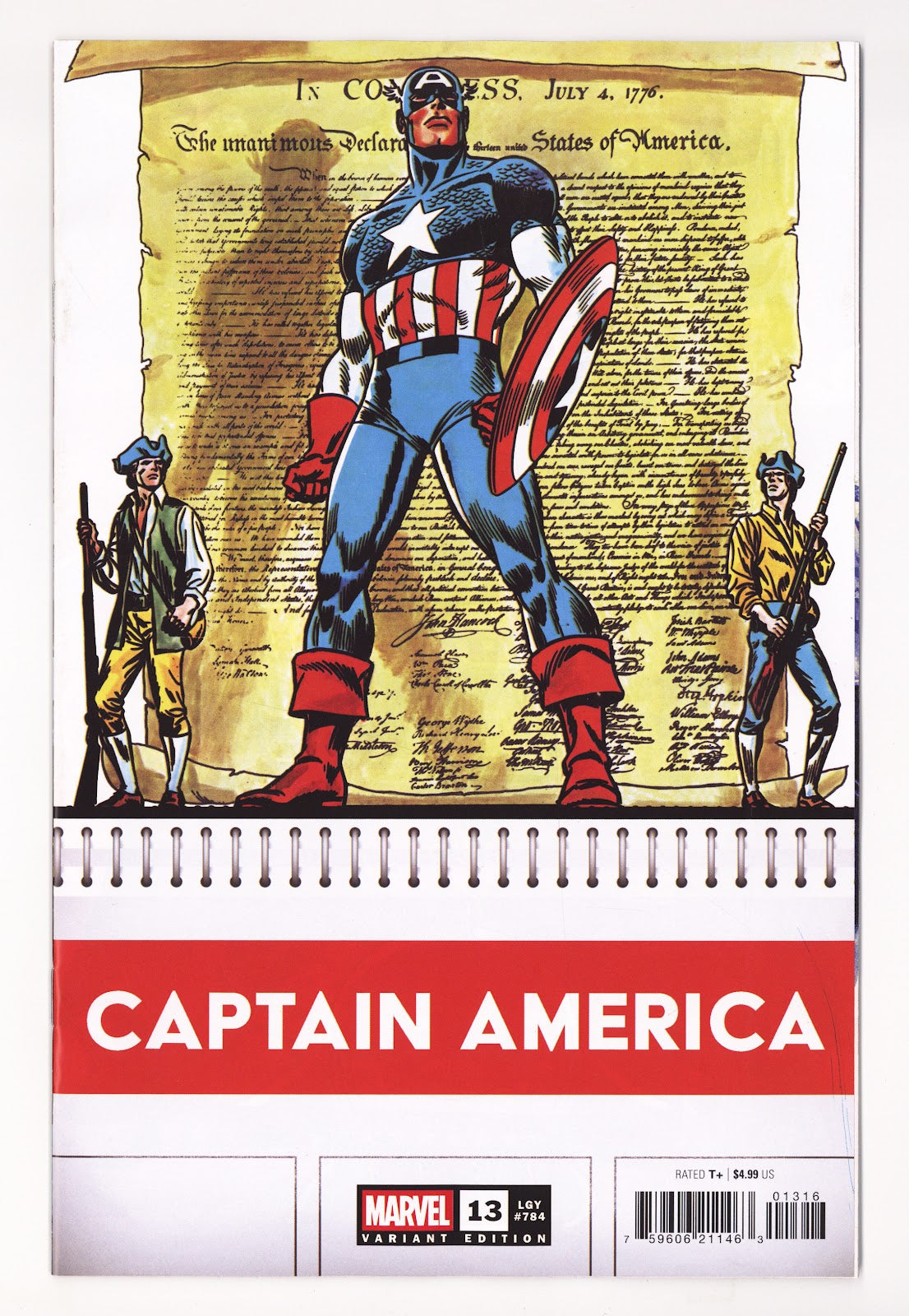Captain America Vol 12 13 Gem Incentive VF/NM (2026)