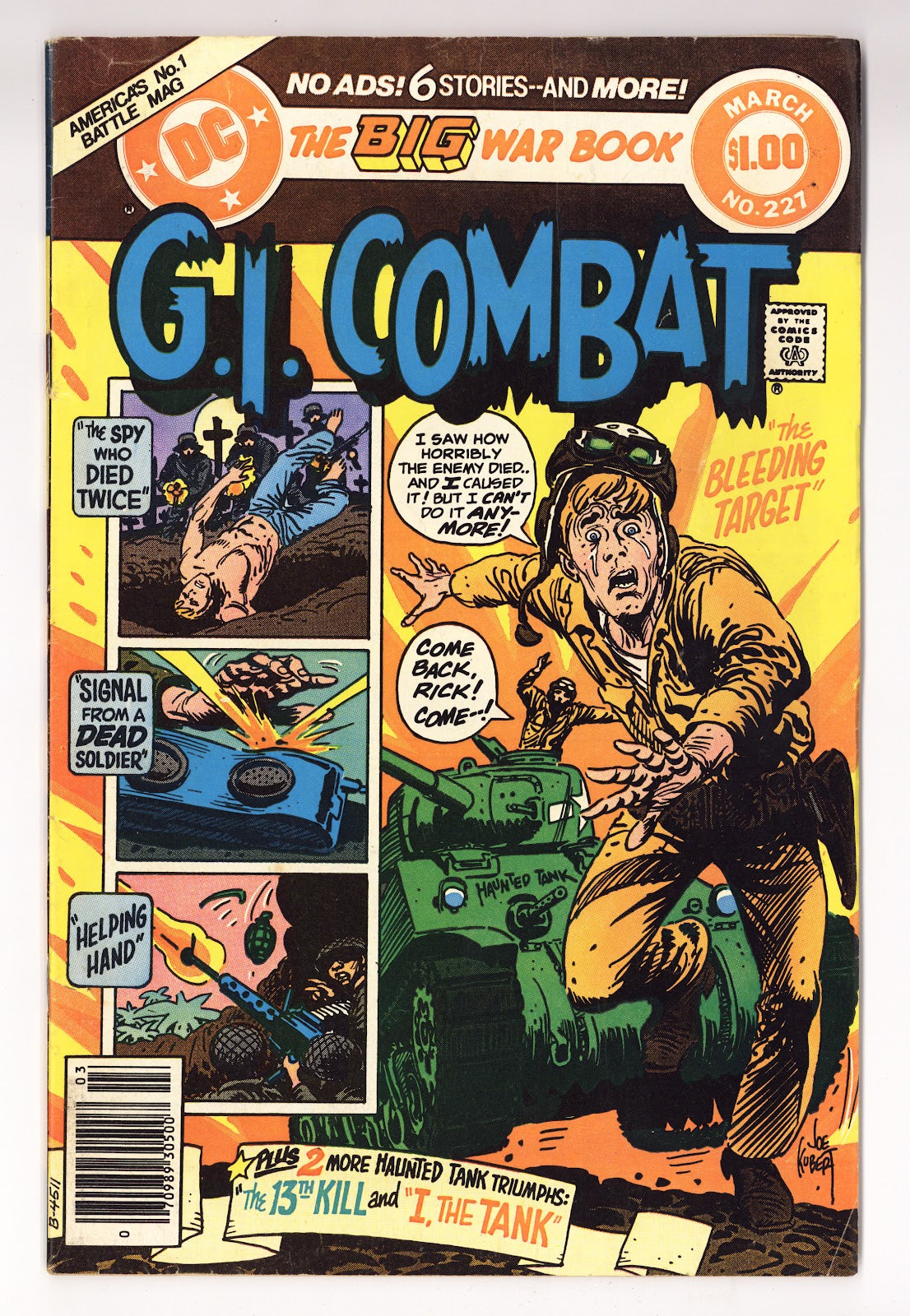 G.I. Combat Vol 1 227  Low Grade   (1981)   Newsstand