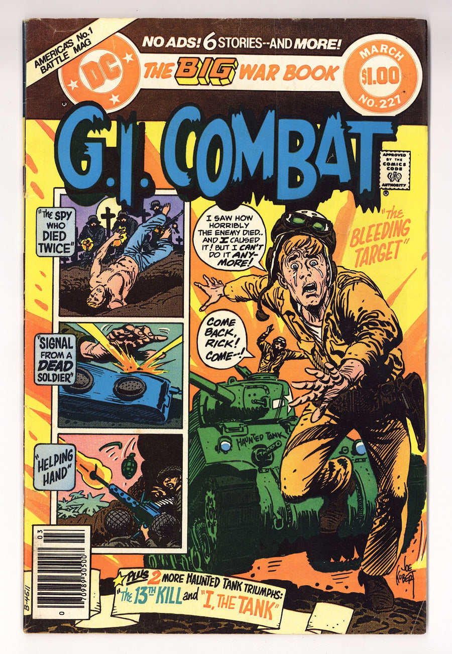 G.I. Combat Vol 1 227  Low Grade   (1981)   Newsstand