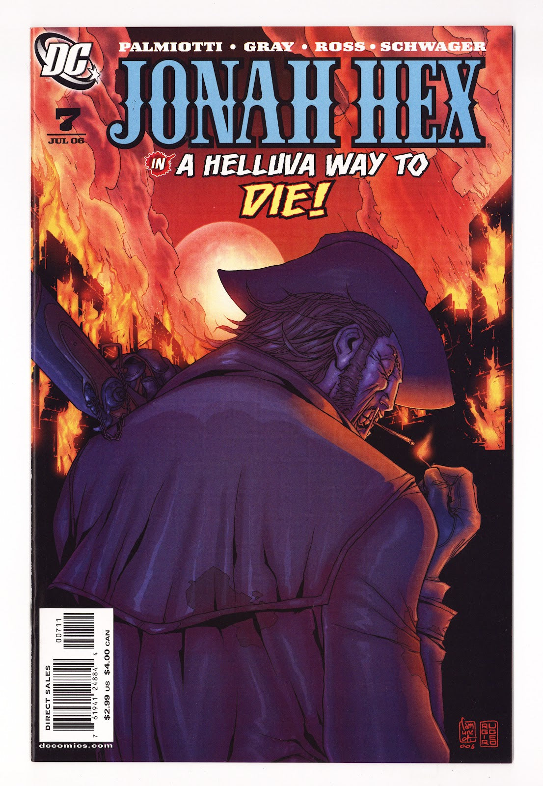 Jonah Hex Vol 2 7  High Grade   (2006)     