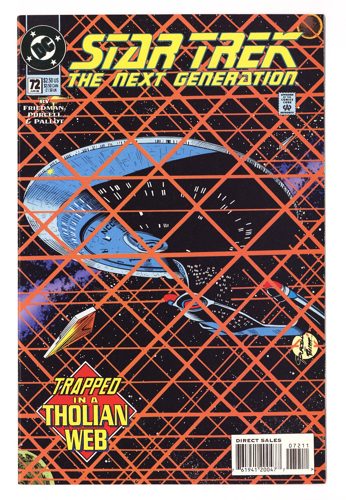 Star Trek: The Next Generation Vol 2 72  Mid Grade   (1995)