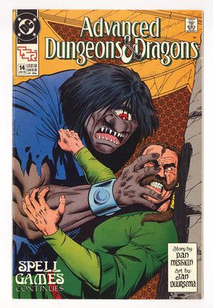 Advanced Dungeons & Dragons Comic Book 14 High Grade (1989)