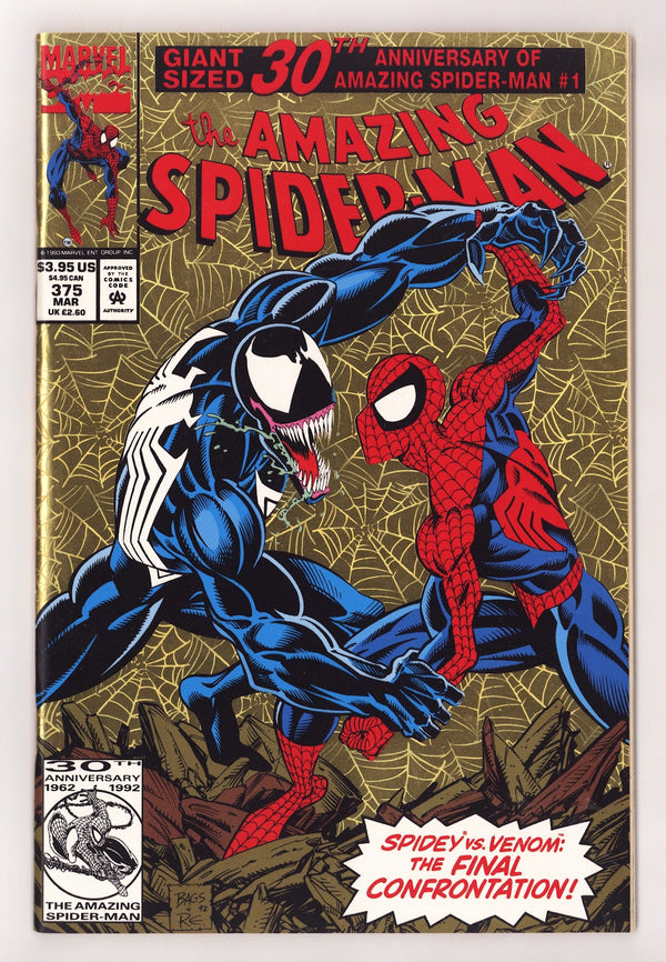 The Amazing Spider-Man Vol 1 375 VF/NM (9.0) (1993)