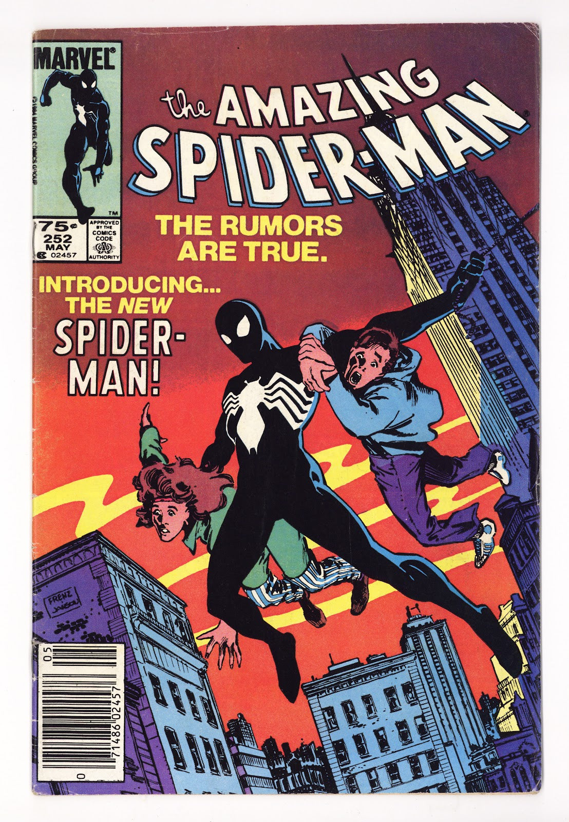 The Amazing Spider-Man Vol 1 252 VG (4.0) (1984) Canadian Price Variant 