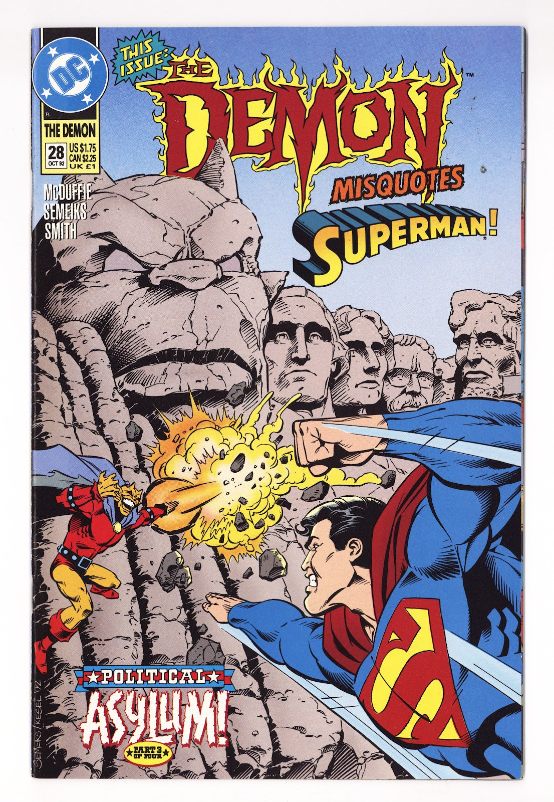 The Demon Vol 3 28  Mid Grade   (1992)     