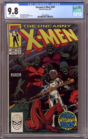 The Uncanny X-Men Vol 1 265 CGC 9.8 (NM/M)   (1990)