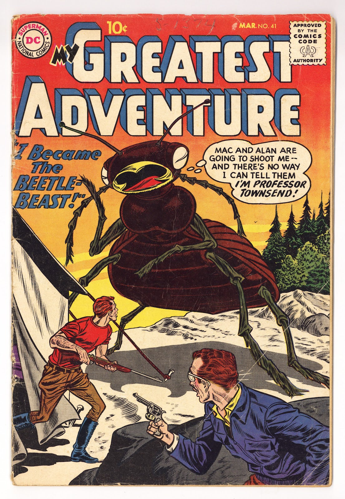 My Greatest Adventure Vol 1 41  GD+ (2.5)   (1960)     