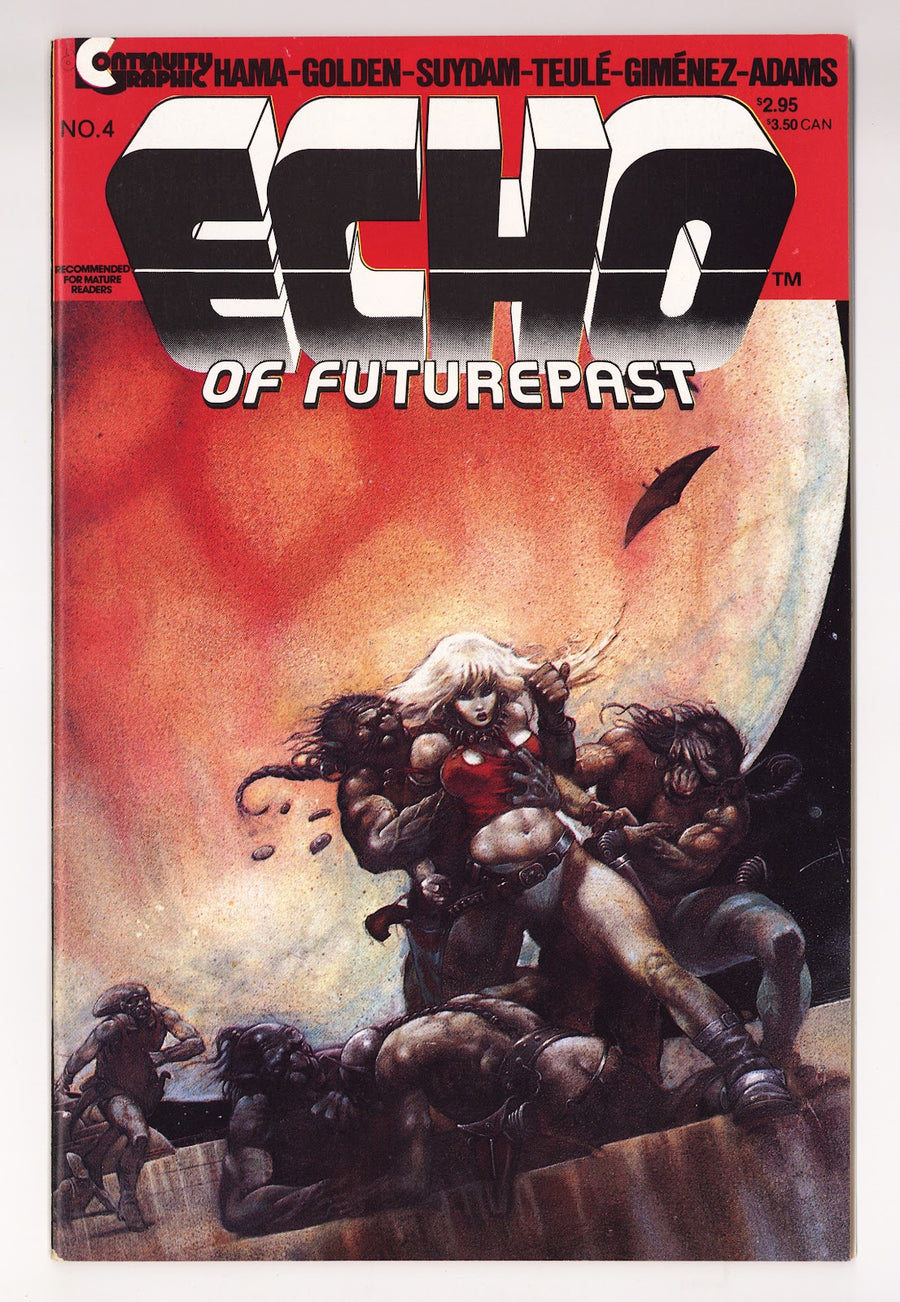 Echo of Futurepast   4  Mid Grade   (1985)     