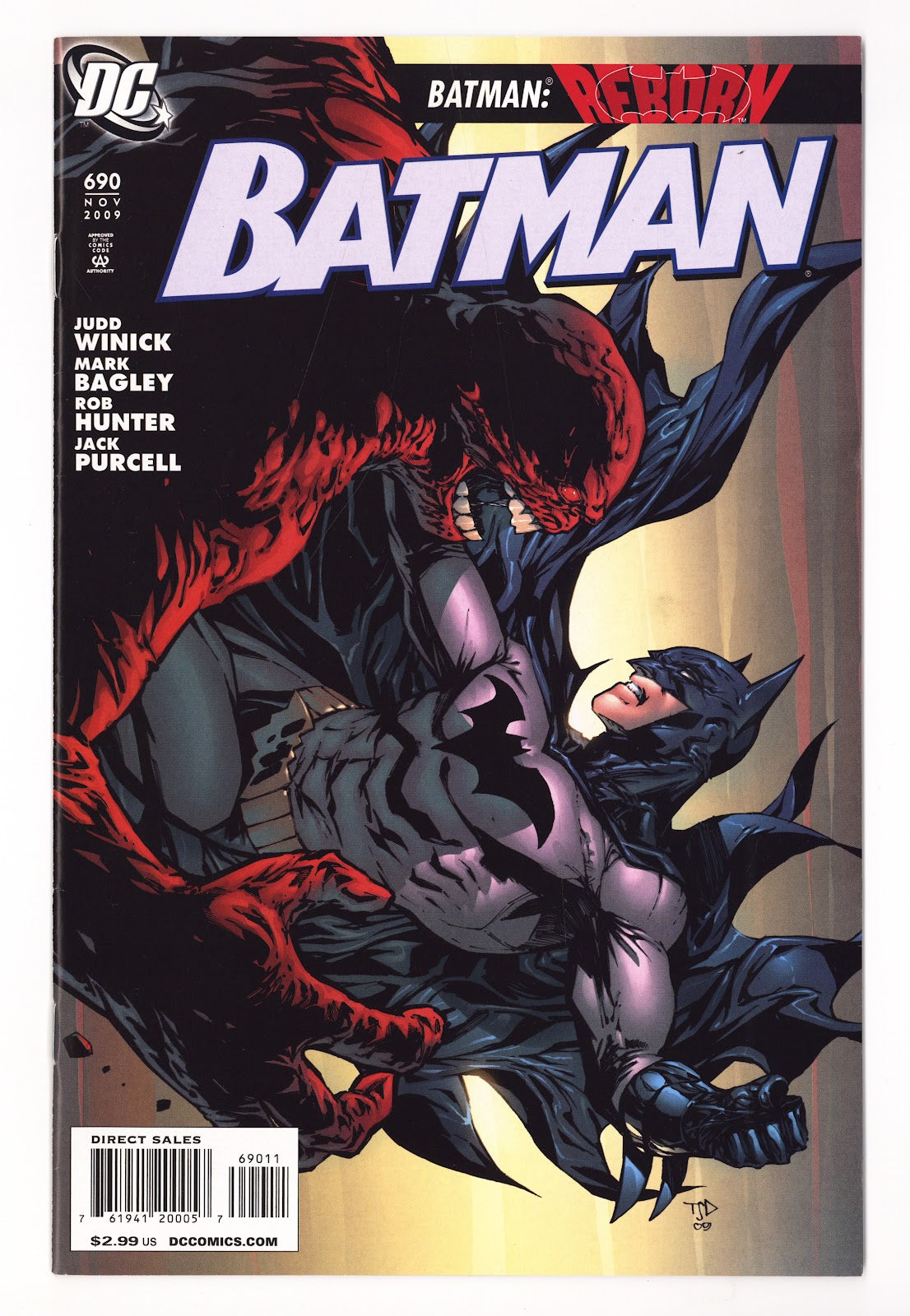 Batman Vol 1 690 Mid Grade (2009) 